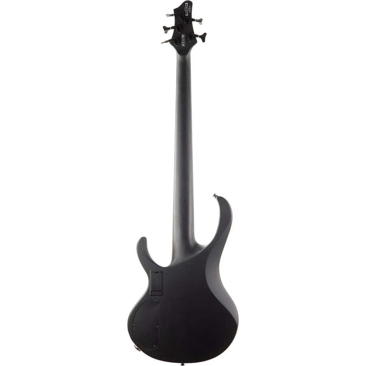 Ibanez BTB625EX Iron Label Black Flat back view