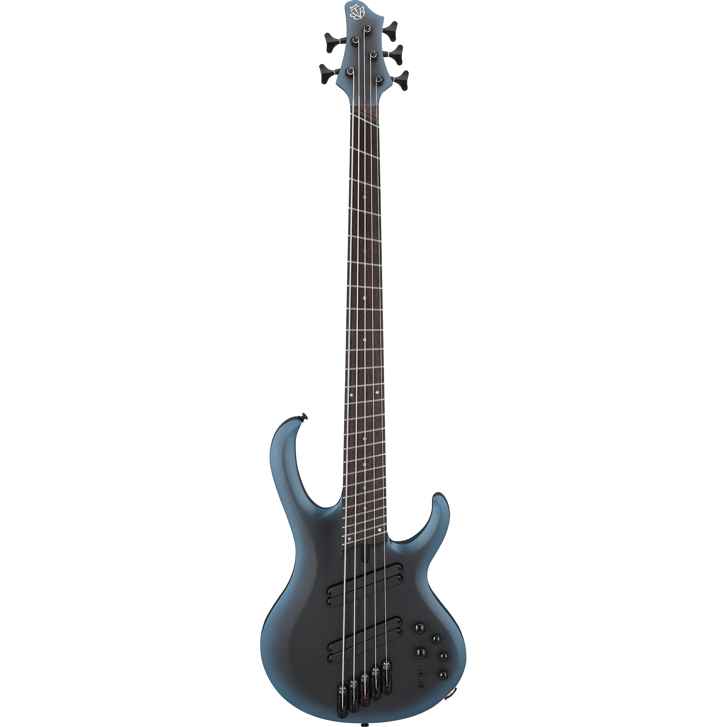 Ibanez BTB605MS Workshop Midnight Arctic Ocean Matte front view