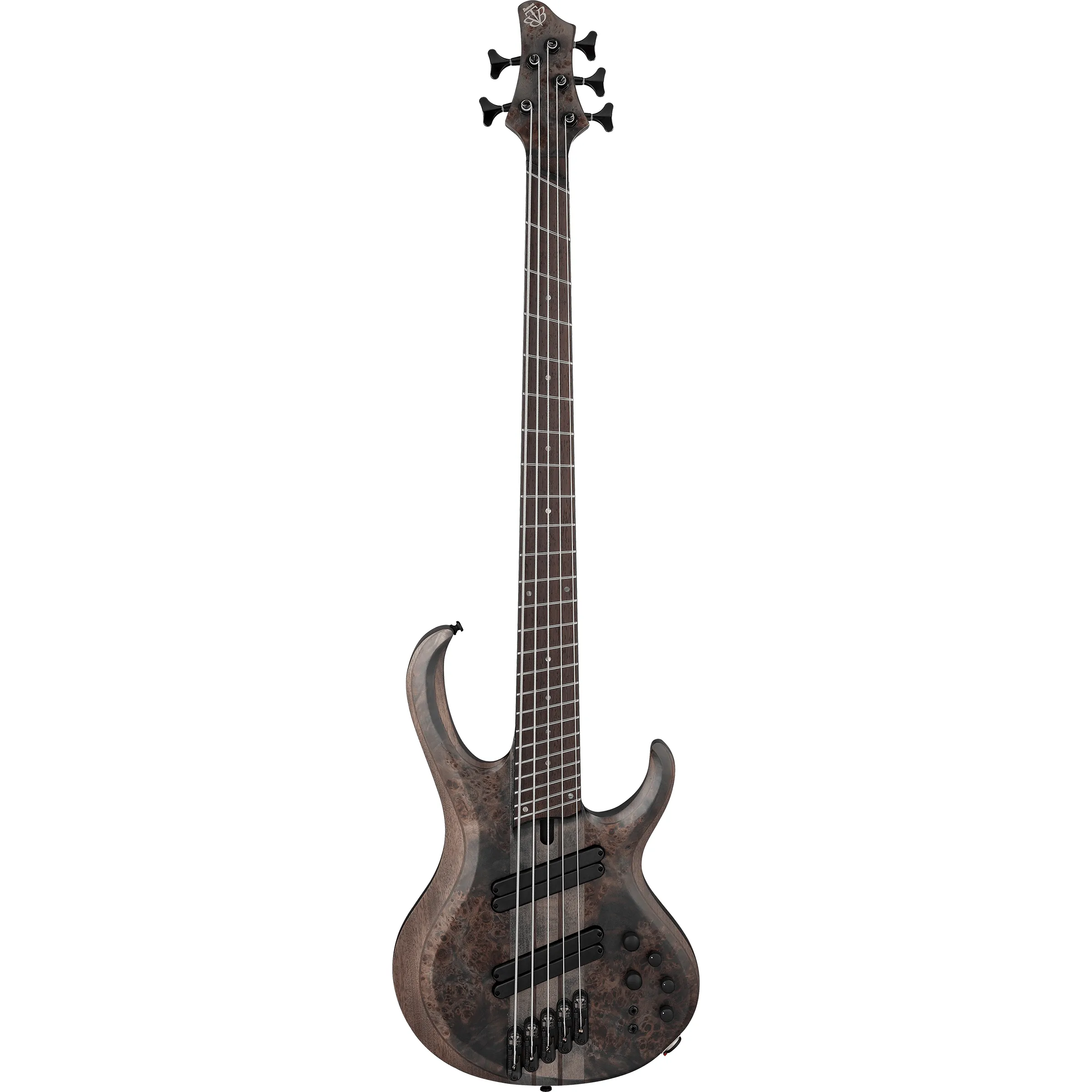 Ibanez BTB805MS Workshop Transparent Gray Flat front view