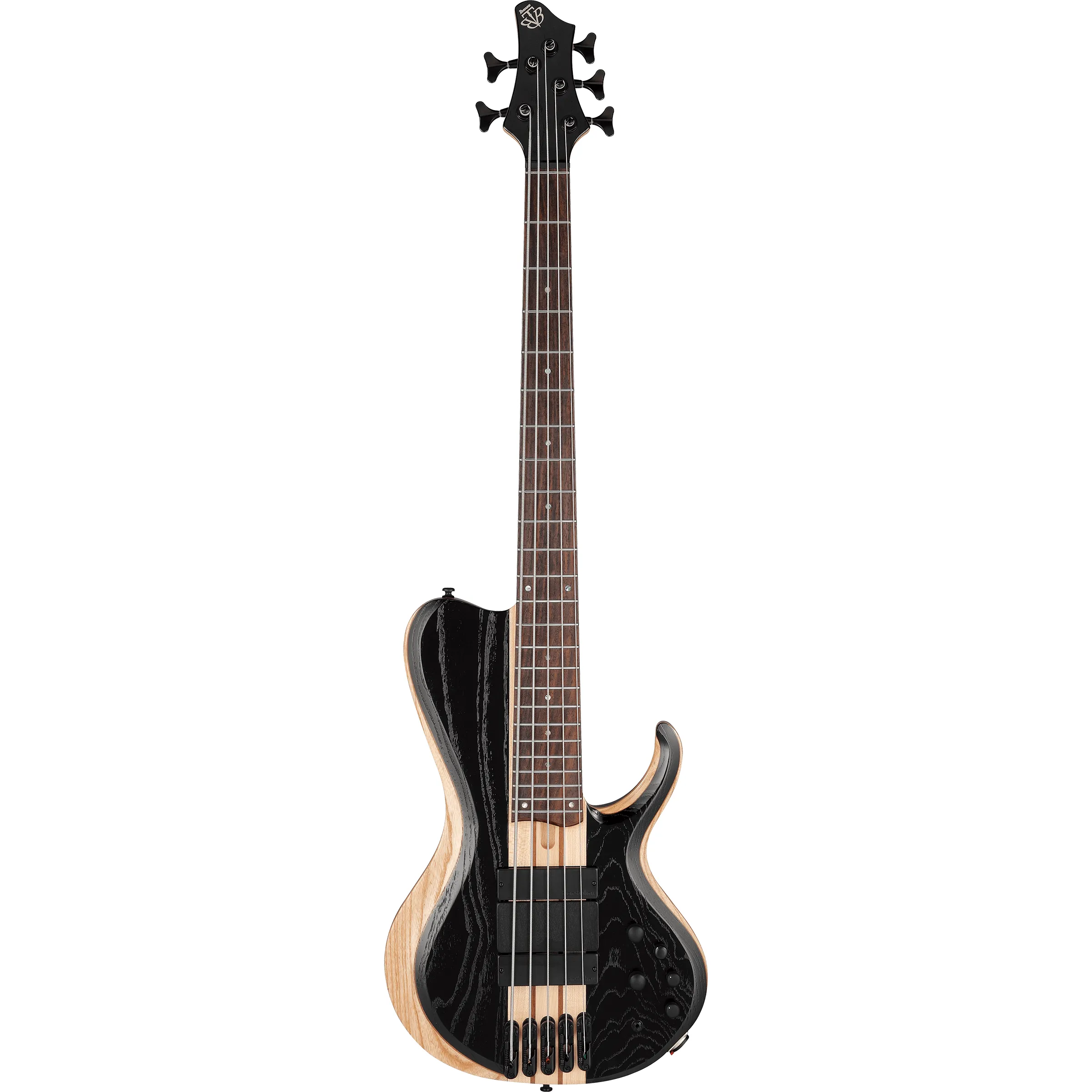 Ibanez BTB865SC Workshop Weathered Black Low Gloss front view