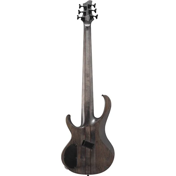 Ibanez BTB806MS Workshop Transparent Gray Flat back view