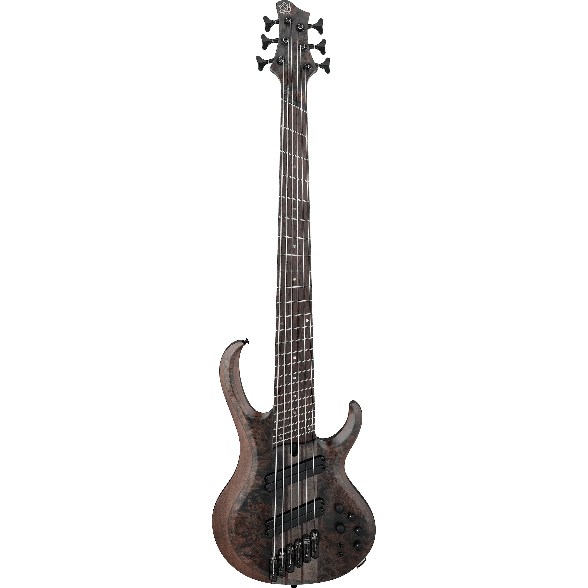 Ibanez BTB806MS Workshop Transparent Gray Flat front view