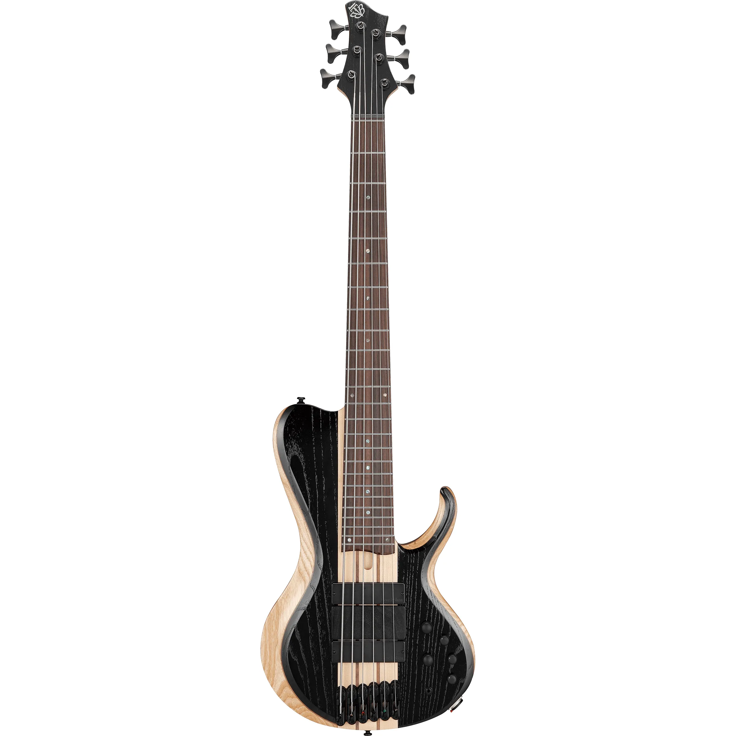 Ibanez BTB866SC Workshop Weathered Black Low Gloss front view