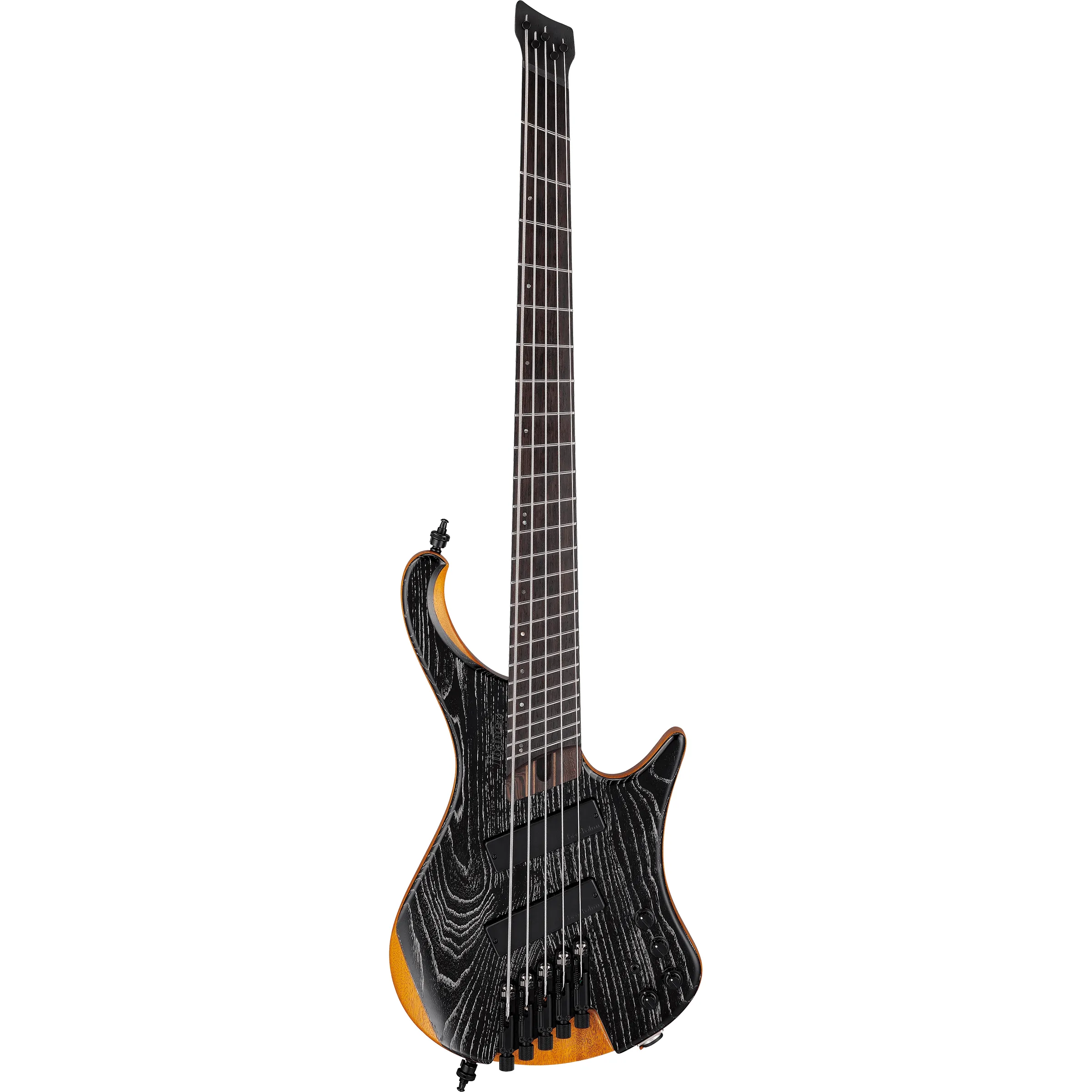 Ibanez EHB1135MS Workshop Silver Wave Black Low Gloss front view