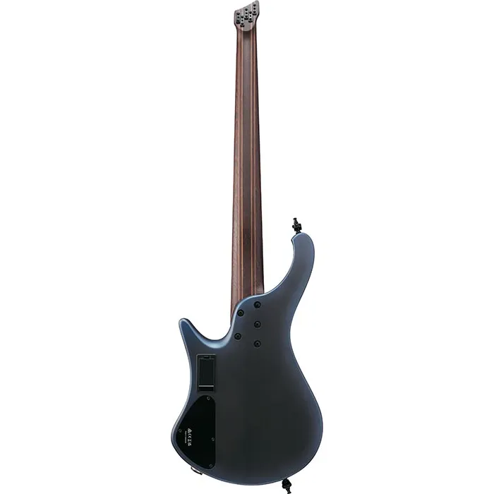 Ibanez EHB5MSBSP Workshop Midnight Arctic Ocean Matte back view