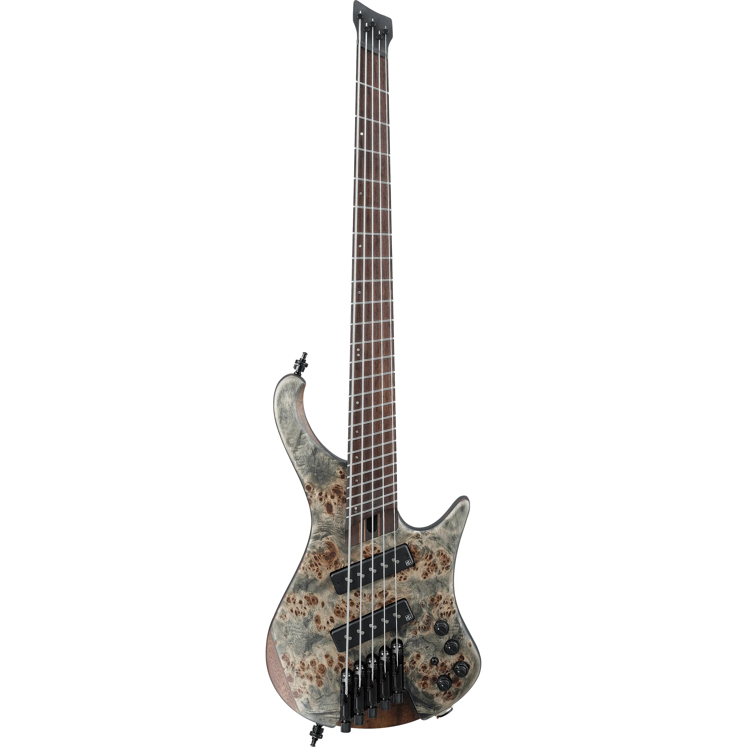 Ibanez EHB1505MS Workshop Black Ice Flat front view