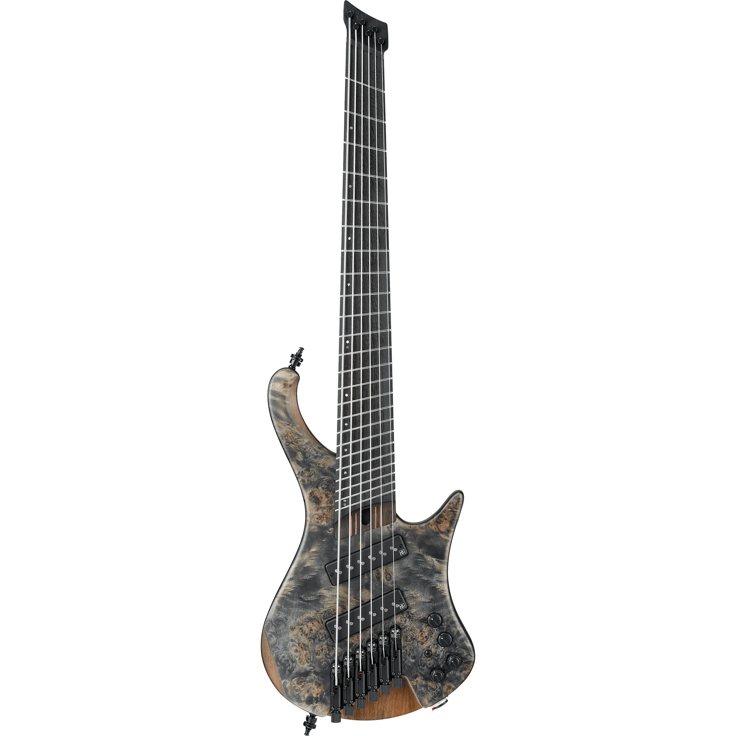 Ibanez EHB1506MS Workshop Black Ice Flat front view