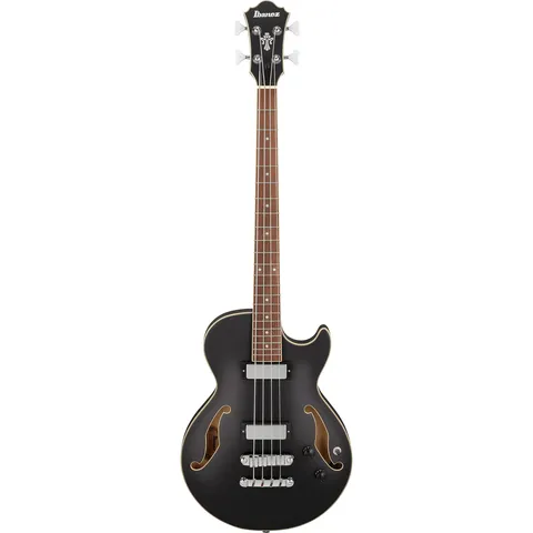 Ibanez AGB200 Black Flat front view