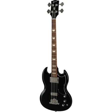 Gibson SG Standard Bass Ebony front view