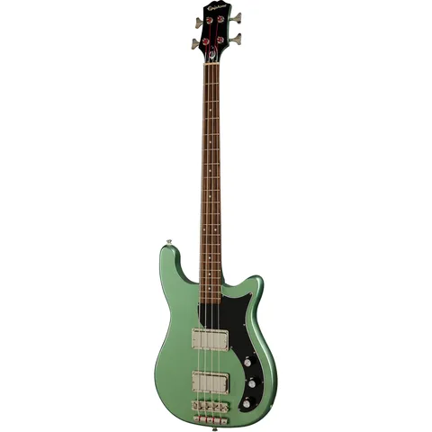 Epiphone Embassy Bass Wanderlust Metallic Green front view