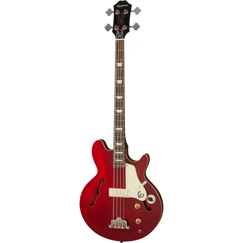Epiphone Jack Casady Bass Sparkling Burgundy front view