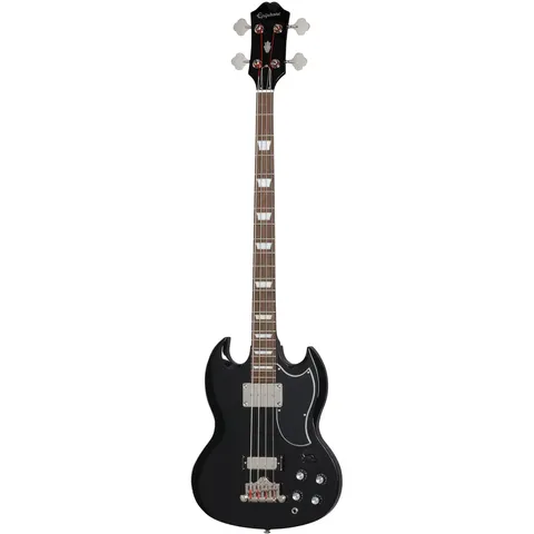Epiphone EB-3 Bass Ebony front view