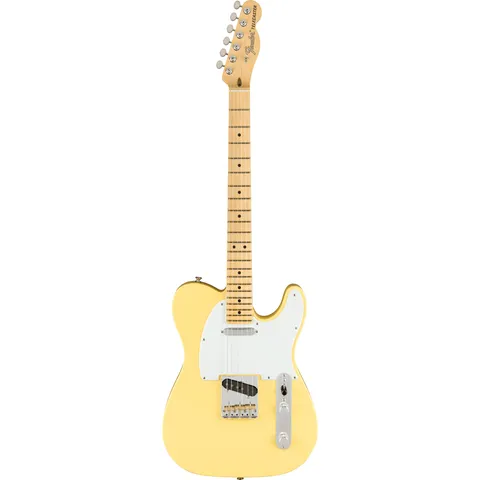 Fender American Performer Telecaster MN Vintage White front view