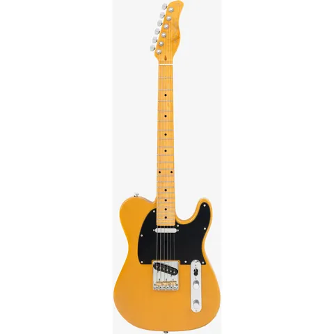 Sire Larry Carlton T7 New Gen Butterscotch front view