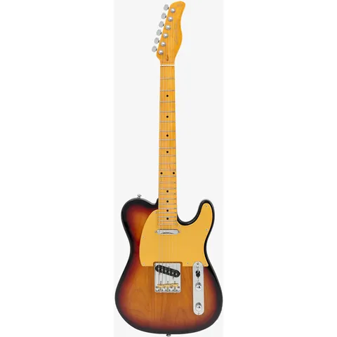 Sire Larry Carlton T7 New Gen 3-Tone Sunburst front view