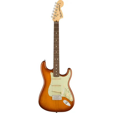 Fender American Performer Stratocaster RW Honey Burst front view
