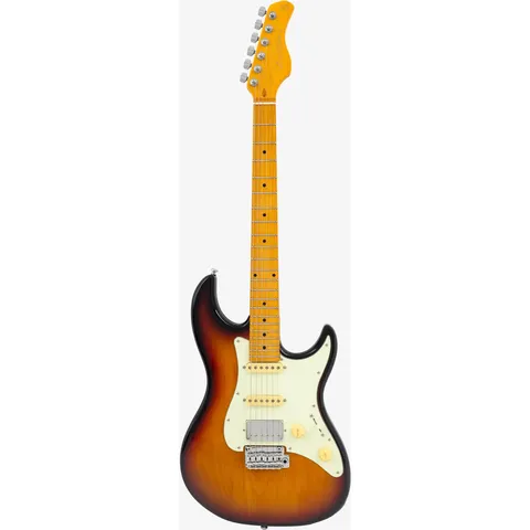 Sire Larry Carlton S5 HSS 3-Tone Sunburst front view