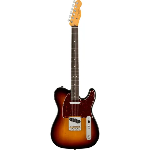 Fender American Professional II Telecaster RW 3-Color Sunburst front view