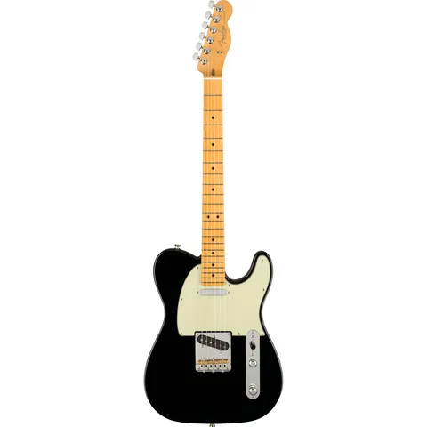 Fender American Professional II Telecaster MN Black front view