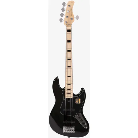 Sire Marcus Miller V7 Vintage 2nd Generation Alder 5-String Black front view