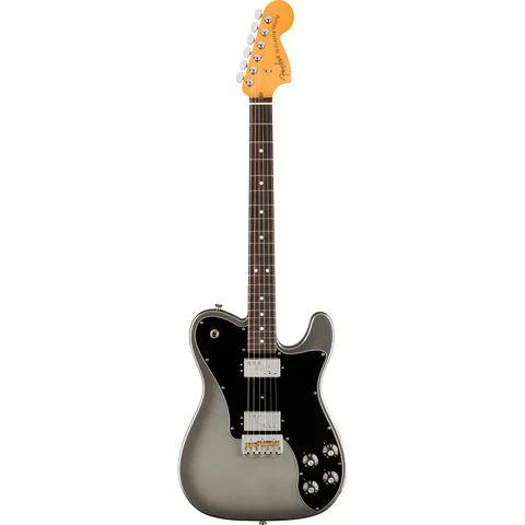 Fender American Professional II Telecaster Deluxe RW Mercury front view