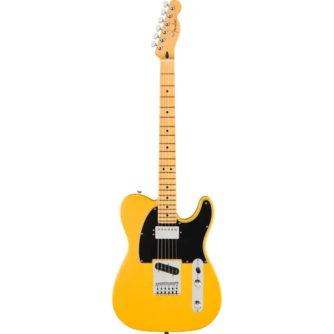 Fender Player II Modified Telecaster SH MN Sunshine Yellow front view
