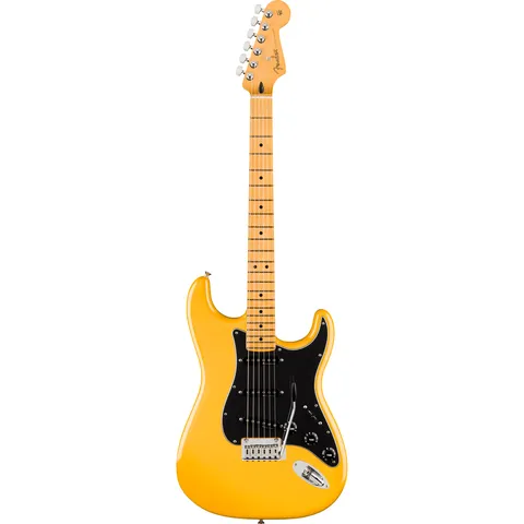 Fender Player II Modified Stratocaster MN Sunshine Yellow front view