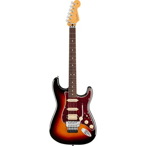 Fender Player II Modified Stratocaster HSS Floyd Rose RW 3-Color Sunburst front view