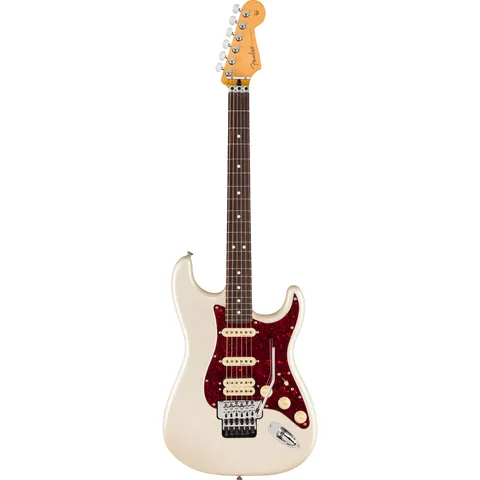 Fender Player II Modified Stratocaster HSS Floyd Rose RW Olympic Pearl front view