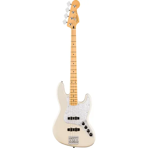 Fender Player II modified Active Jazz Bass MN Olympic Pearl front view