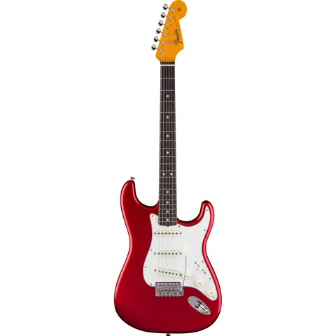 Fender American Vintage II 1965 Stratocaster RW Candy Apple Red front view