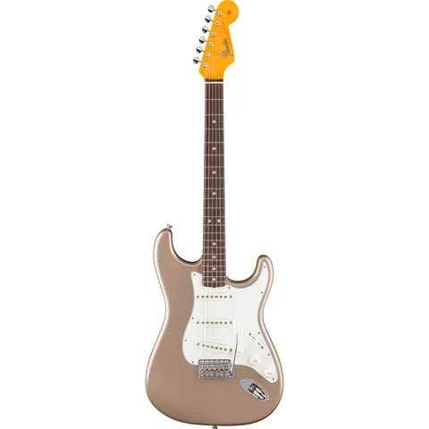 Fender American Vintage II 1965 Stratocaster RW Shoreline Gold front view