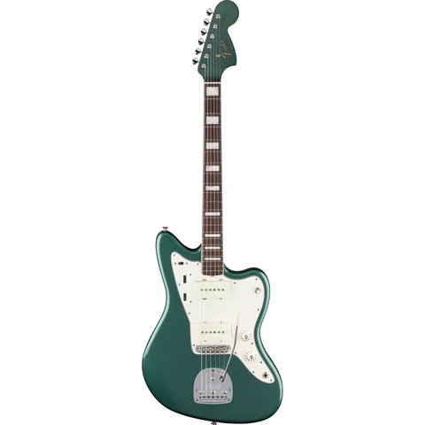 Fender American Vintage II 1966 Jazzmaster RW Sherwood Green Metallic front view