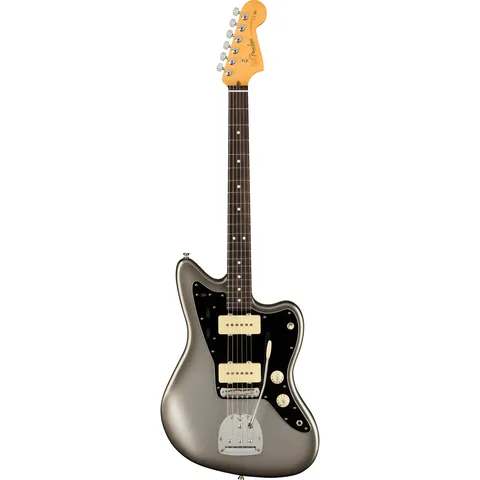 Fender American Professional II Jazzmaster RW Mercury front view