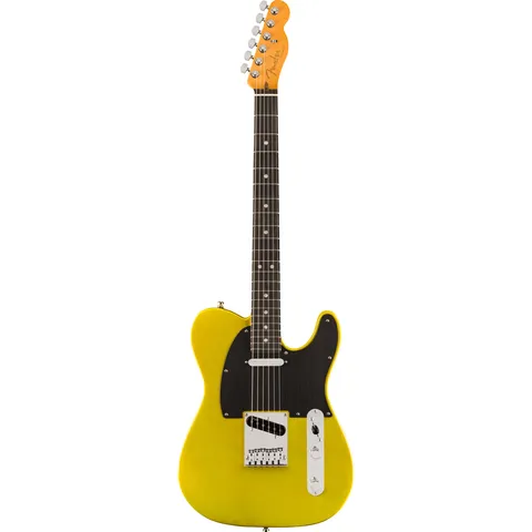 Fender American Ultra II Telecaster EB Solar Flare front view