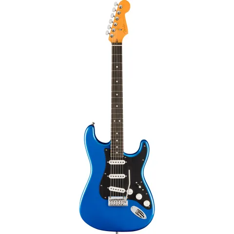 Fender American Ultra II Stratocaster EB Noble Blue front view