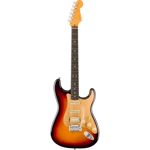 Fender American Ultra II Stratocaster HSS EB Ultraburst front view
