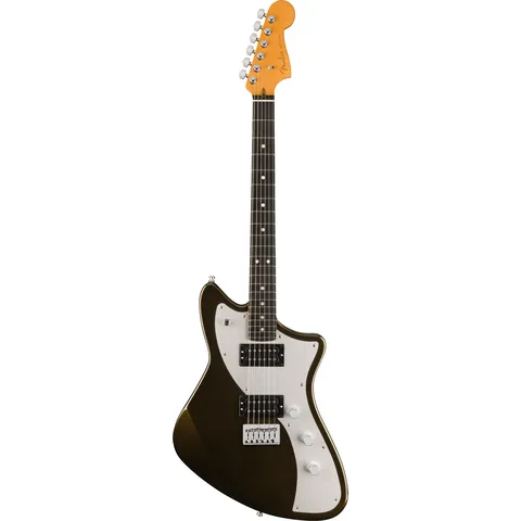 Fender American Ultra II Meteora EB Texas Tea front view