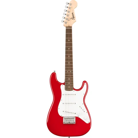 Squier Mini Stratocaster V2 IL Dakota Red front view