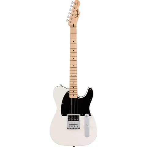 Squier Sonic Esquire H MN Arctic White front view