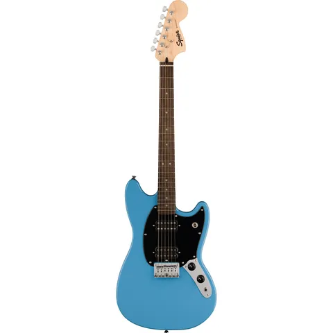 Squier Sonic Mustang HH IL California Blue front view