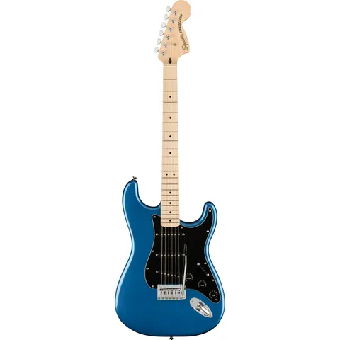 Squier Affinity Stratocaster MN Lake Placid Blue front view