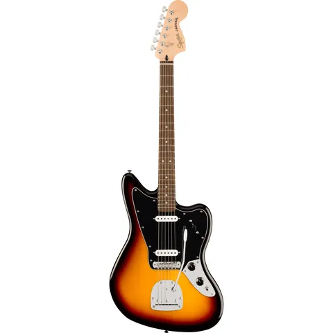 Squier Affinity Jaguar IL 3-Color Sunburst front view