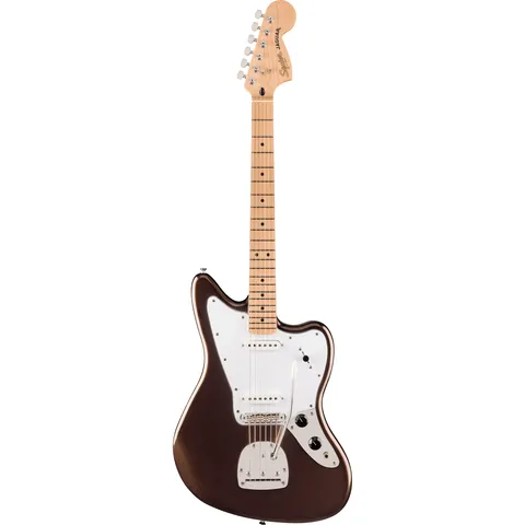 Squier Affinity Jaguar MN Mystic Metallic Brown front view