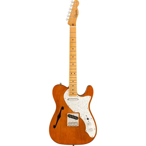 Squier Classic Vibe 60s Telecaster Thinline MN Natural front view