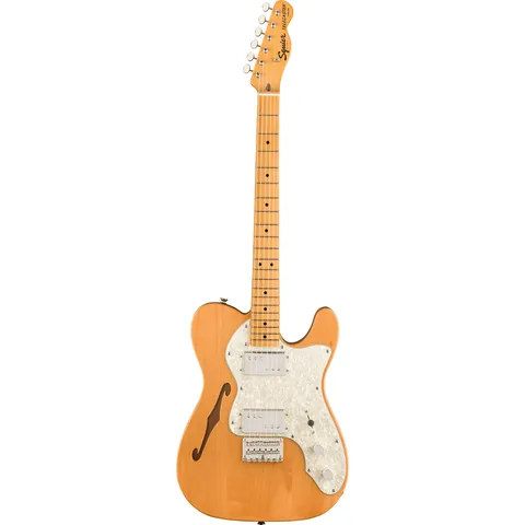 Squier Classic Vibe 70s Telecaster Thinline MN Natural front view