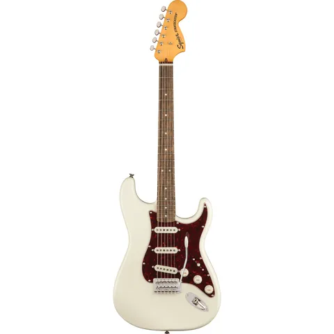 Squier Classic Vibe 70s Stratocaster IL Olympic White front view