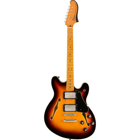 Squier Classic Vibe Starcaster MN 3-Color Sunburst front view
