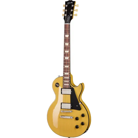 Gibson Original Collection Les Paul Standard 50s Mahogany Top TV Yellow front view