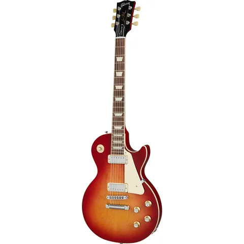 Gibson Original Collection Les Paul 70s Deluxe Seventies Cherry Sunburst front view
